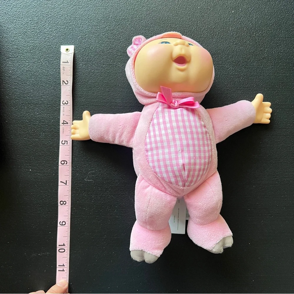 Cabbage Patch Kids Cuties Penny The Pig Doll 9” Pink Costume CPK - Picture 12 of 12